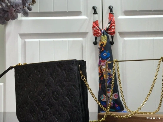 DOUBLE VUITTON ZIP POCHETTE LOUIS 1224